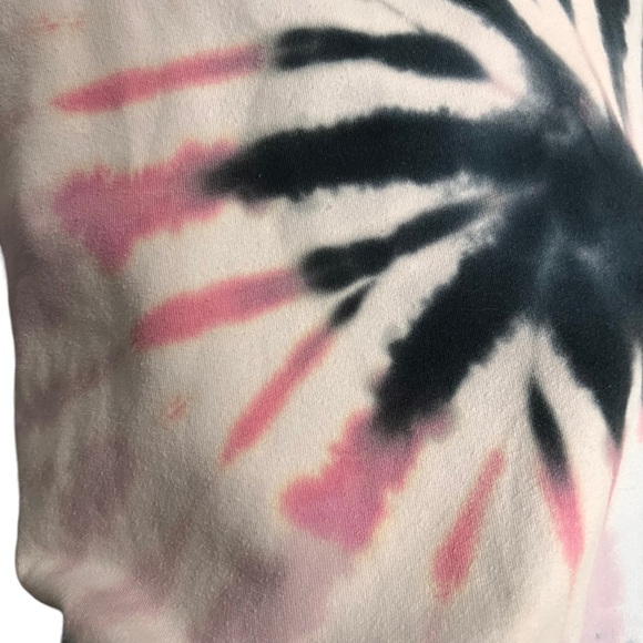 Electric & Rose Tie-Dye Epic Neil Hi-Low Sweatshirt, Small - Picture 9 of 11